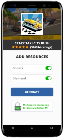 Crazy Taxi City Rush MOD APK Screenshot
