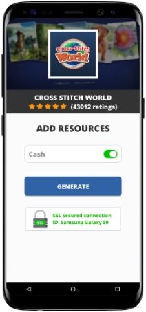 Cross Stitch World MOD APK Screenshot