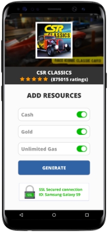 CSR Classics MOD APK Screenshot
