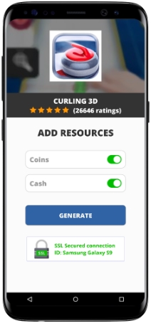 Curling 3D MOD APK Screenshot