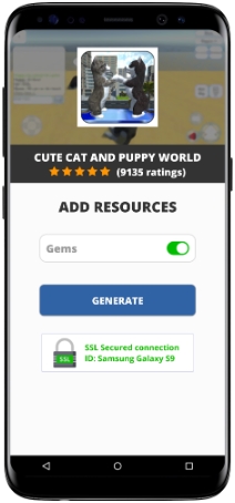 Cute Cat And Puppy World MOD APK Screenshot