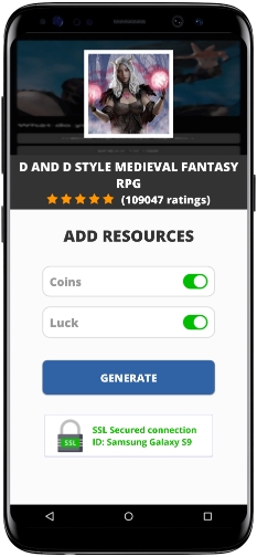 D and D Style Medieval Fantasy RPG MOD APK Screenshot