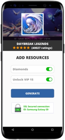 Daybreak Legends MOD APK Screenshot