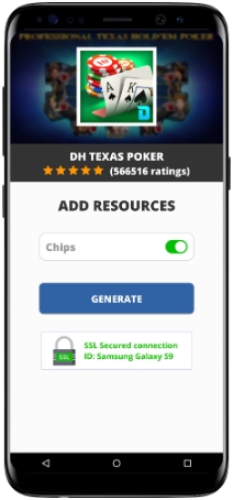 DH Texas Poker MOD APK Screenshot