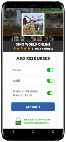 Dino World Online MOD APK Screenshot