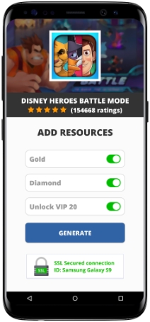 Disney Heroes Battle Mode MOD APK Screenshot