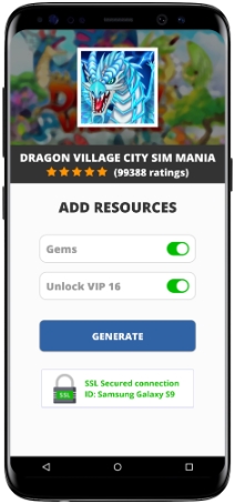 Dragon Village City Sim Mania MOD APK Screenshot