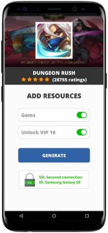 Dungeon Rush MOD APK Screenshot
