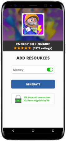 Energy Billionaire MOD APK Screenshot