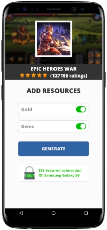 Epic Heroes War MOD APK Screenshot