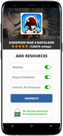 European War 4 Napoleon MOD APK Screenshot