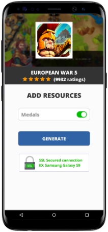 European War 5 MOD APK Screenshot