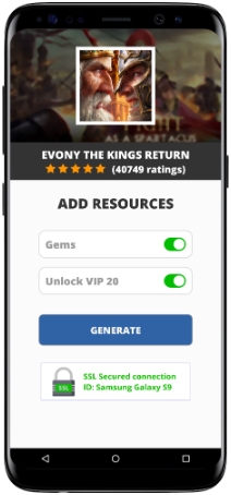Evony The Kings Return MOD APK Screenshot
