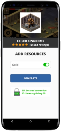 Exiled Kingdoms MOD APK Screenshot