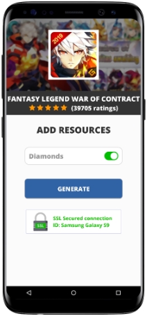 Fantasy Legend War of Contract MOD APK Screenshot