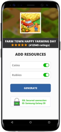 Farm Town Happy farming Day MOD APK Screenshot