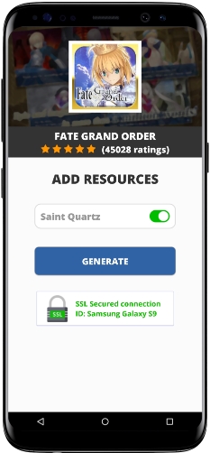 Fate Grand Order MOD APK Screenshot