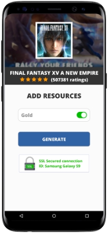 final fantasy xv a new empire gold pack