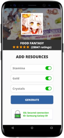 Food Fantasy MOD APK Screenshot