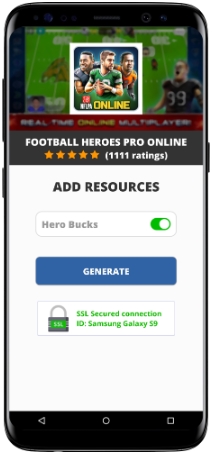 Football Heroes Pro Online MOD APK Screenshot