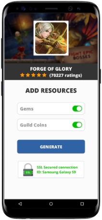 Forge of Glory MOD APK Screenshot