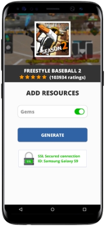 FreeStyle Baseball 2 MOD APK Screenshot