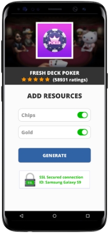 Fresh Deck Poker MOD APK Screenshot