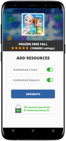Frozen Free Fall MOD APK Screenshot