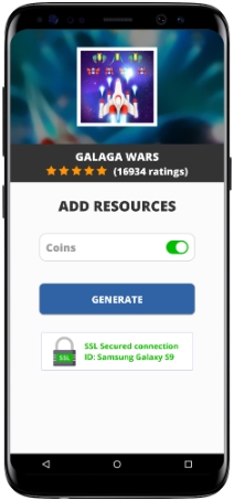 Galaga Wars MOD APK Screenshot