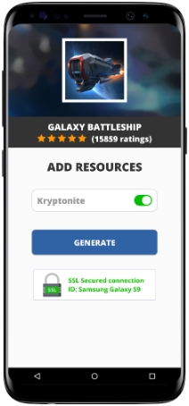 Galaxy Battleship MOD APK Screenshot