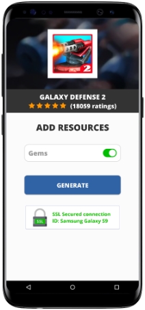 Galaxy Defense 2 MOD APK Screenshot