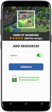 Game of Warriors MOD APK Screenshot