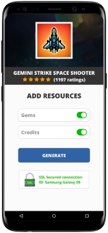 Gemini Strike Space Shooter MOD APK Screenshot