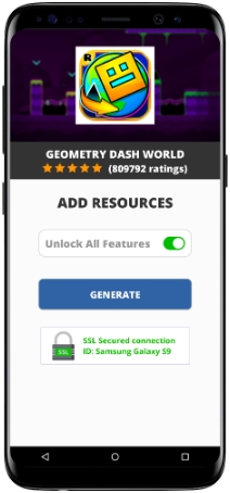 Geometry Dash World MOD APK Screenshot