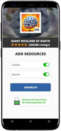 Giant Boulder of Death MOD APK Screenshot