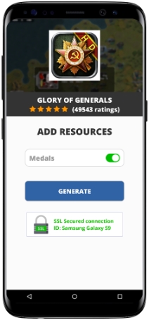 Glory of Generals MOD APK Screenshot