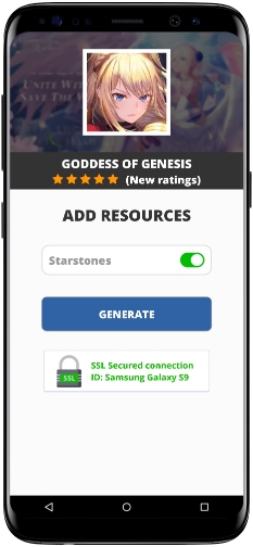 Goddess of Genesis MOD APK Screenshot