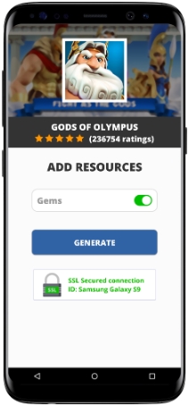 Gods of Olympus MOD APK Screenshot