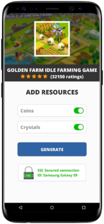 Golden Farm Idle Farming Game MOD APK Screenshot
