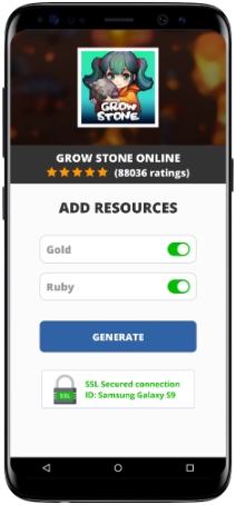 Grow Stone Online MOD APK Screenshot