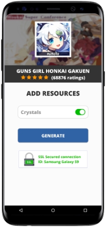 Guns Girl Honkai Gakuen MOD APK Screenshot