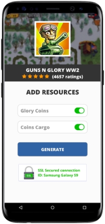 Guns n Glory WW2 MOD APK Screenshot
