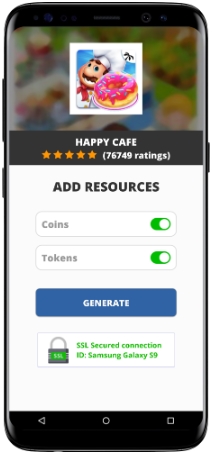 Happy Cafe MOD APK Screenshot