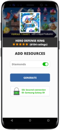 Hero Defense King MOD APK Screenshot