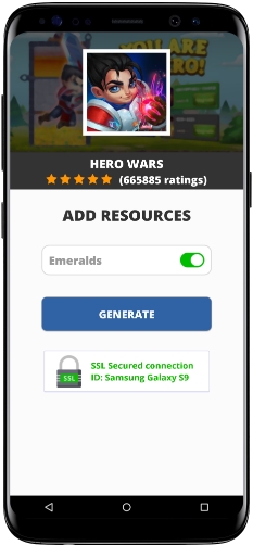 HERO WARS MOD APK Screenshot