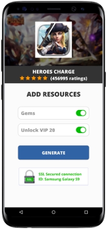 Heroes Charge MOD APK Screenshot