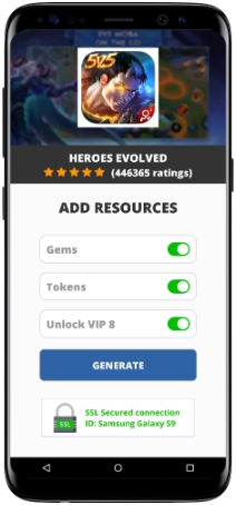 Heroes Evolved MOD APK Screenshot