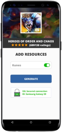 Heroes of Order and Chaos MOD APK Screenshot
