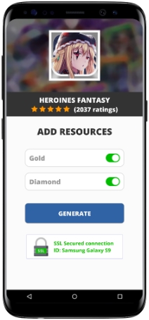 Heroines Fantasy MOD APK Screenshot