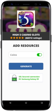 High 5 Casino Slots MOD APK Screenshot